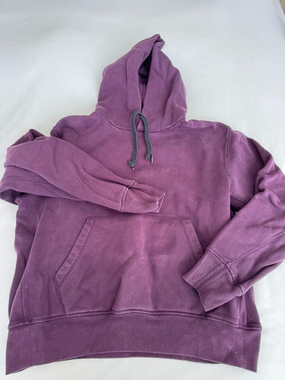 rag & bone Purple Crewneck Hoodie Sweatshirt